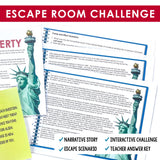 CAUSE AND EFFECT ACTIVITY INTERACTIVE READING CHALLENGE ESCAPE