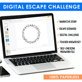 COORDINATE ADJECTIVES GRAMMAR ACTIVITY DIGITAL GOOGLE ESCAPE CHALLENGE