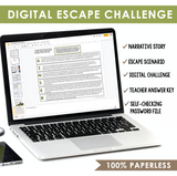 COORDINATING CONJUNCTIONS GRAMMAR ACTIVITY DIGITAL GOOGLE ESCAPE CHALLENGE