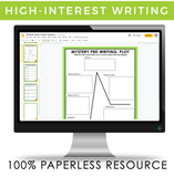 DIGITAL HALLOWEEN WRITING ACTIVITY - MYSTERY WRITING