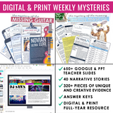 READING MYSTERIES FULL-YEAR ELA PROGRAM | PRINT AND DIGITAL BUNDLE