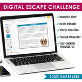 Figurative Language Presentation & Escape Room Close Reading Digital Activity