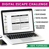 Genres Introduction Presentation & Escape Room Digital Reading Activity