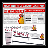 CLOSE READING INFERENCE MYSTERY: WHO STOLE THE GUITAR?