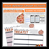 Halloween Close Reading Mystery Inference Activity - Who Stole the Candy?