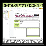 DIGITAL NONFICTION ARTICLE & ACTIVITIES INFORMATIONAL TEXT: MICROWAVE