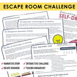 MAIN IDEA ACTIVITY INTERACTIVE READING CHALLENGE ESCAPE