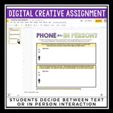 DIGITAL NONFICTION ARTICLE & ACTIVITIES INFORMATIONAL TEXT: COMMUNICATION