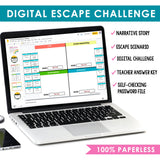 POETRY FORM / DEVICES DIGITAL ACTIVITY READING ESCAPE CHALLENGE