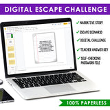 PROBLEM AND SOLUTION DIGITAL ACTIVITY READING ESCAPE CHALLENGE