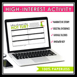 CLOSE READING DIGITAL INFERENCE MYSTERY: WHO SLIMED THE HOT TUB?