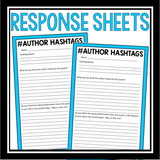 AUTHOR QUOTE HASHTAG POSTERS & ASSIGNMENT