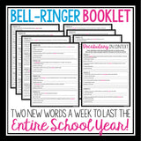 VOCABULARY PRACTICE (TEST PREP): BELL RINGERS & TASK CARDS