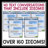 IDIOM ACTIVITY: IDIOM TEXT MESSAGES