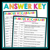 VOCABULARY ACTIVITY: QUOTES TASK CARDS