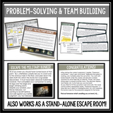 Capitalization Escape Room - Punctuation Breakout Activity Grammar Game