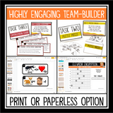 END OF THE YEAR ESCAPE ROOM PRINT AND DIGITAL BUNDLE: THE CLASSROOM FLOOR IS LAVA