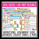 Creative Writing Assignments - Video Introductions 5 Digital Writing Activities