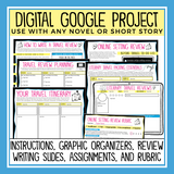 DIGITAL BOOK REPORT PROJECT FOR ANY STORY - SETTING REVIEW