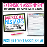 GRAMMAR ACTIVITY: EDITING MUSIC LYRICS