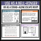 GRAMMAR ESCAPE ROOM BELL RINGER BUNDLE