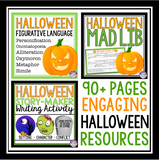 HALLOWEEN READING AND WRITING ACTIVITIES & ASSIGNMENTS