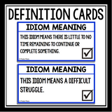 IDIOMS IN MUSIC: MATCHING ACTIVITY