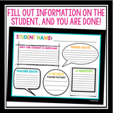 STUDENT OF THE MONTH: CLASSROOM BULLETIN DISPLAY