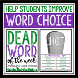 WORD CHOICE INTERACTIVE POSTERS: DEAD WORD OF THE WEEK