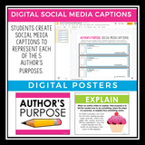 AUTHOR'S PURPOSE DIGITAL PRESENTATION & ASSIGNMENTS