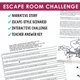 COMMAS WITH DIRECT ADDRESS GRAMMAR ACTIVITY INTERACTIVE ESCAPE CHALLENGE