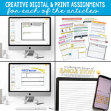 Nonfiction Article of the Week - Slides, Articles, & Activities - Digital Print