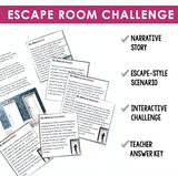 PARALLEL STRUCTURE GRAMMAR ACTIVITY INTERACTIVE ESCAPE CHALLENGE