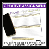 NONFICTION ARTICLE & ACTIVITIES INFORMATIONAL TEXT: COMMUNICATION