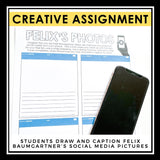 Nonfiction Reading Comprehension Article and Activities - Felix Baumgartner