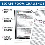 Subject Verb Agreement Grammar Activity Escape Room Challenge, Slides, & Quiz
