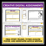 THE LEAP BY LOUISE ERDRICH DIGITAL SHORT STORY PRESENTATION & ACTIVITIES