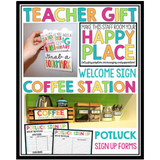 TEACHERS' LOUNGE / STAFFROOM SET UP AND DECOR BUNDLE
