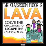 HALLOWEEN ESCAPE ROOM TEAM BUILDER: THE CLASSROOM FLOOR IS LAVA